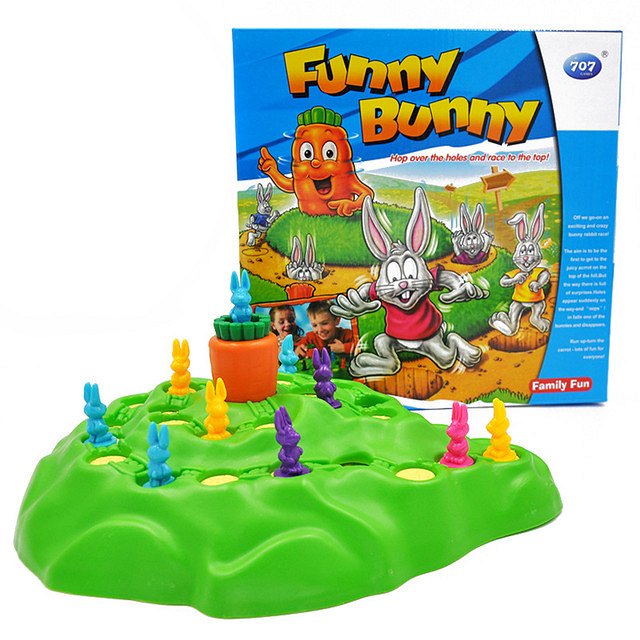 Gra skaczące króliczki to świetna rozrywka dla całej rodziny.