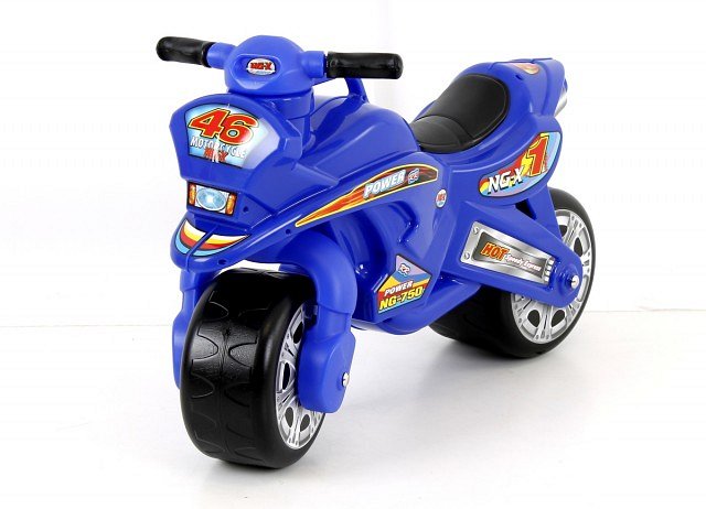 Motorek biegowy to wspaniała zabawka dla małych miłośników motoryzacji.